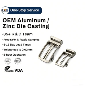 Customize Belt Buckles Die Casting Zinc Alloy Electroplate Baking Paint Aluminum Alloy High Pressure Die Casting Belt Buckle
