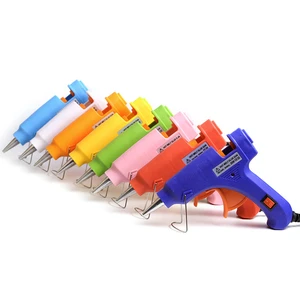 Hot Selling Colorful Hot Melt Glue Gun Single Temperature 1/4 in X 3 Glue Stick for DIY Handmade Beauty Sewing 1 Year Warranty