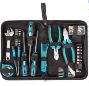Factory Wholesale 37pcs Hand Tool Set Vanadium Chrome Material House Tool Kit with Bag