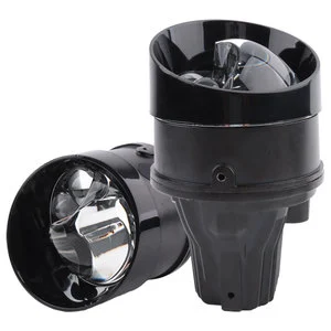 Car Light Fog Light Biled Laser Projector Lens 41W LED Fog Lamp Biled Projector Lens Tricolors Laser High Low Beam