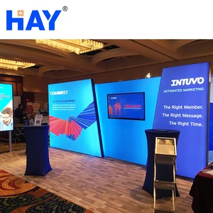 China Double Sided Free Standing Light Box Exhibition Stand