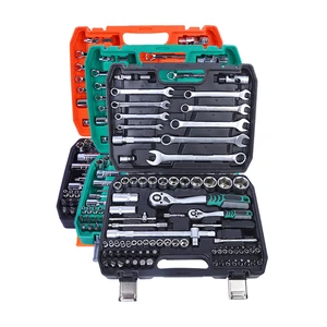 82PCS Household Tool Set Multi Car Tool Kit Box Hex Ratchet Steel Wrench Socket Set Hand Tools Set