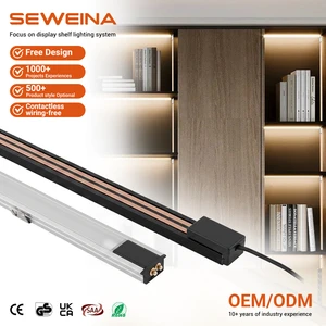 High Quality Material Support Customization Durable Conduction Groove OEM Lighting System for Shelf Display Showcase