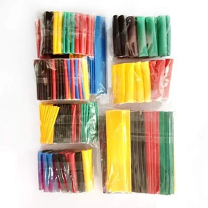 164pcs Set Polyolefin Shrinking Assorted Heat Shrink Tube Wire Cable Insulated Sleeving Tubing Set