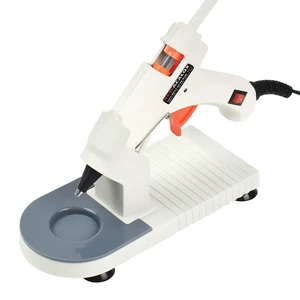 20W Mini Hot Melt Glue Gun High Temp Control Hot Glue Gun 7mm Glue Sticks for Art Electric Heat Temperature Tool with Stand