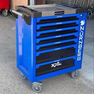 High Quality Wholesale Lightweight Portable Aluminum Chrome Plated Lockable Waterproof Dustproof Tool Box Fully Equipped