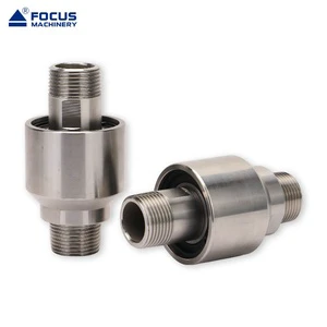 Hydraulic Rotary Joints DN Swivel Unions Stainless Steel Male X Male BSP Threaded Connection Straight Through Universal Pipe