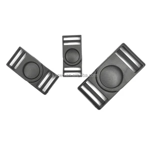 Wholesale Black Rotatable Plastic Press Webbing Straps Release Buckle