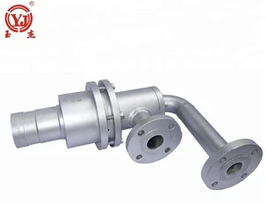 High Pressure Rotary Union Flange Type NPT Standard 12 Bar Painted Surface Water Swivel Connection Pipe Swivel Joints Pipes