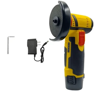 Cordless Angle Grinder, 3-Speed with 2 Lithium-Ion Batteries, Fast Charger & Accessories for Polishing & Renovation