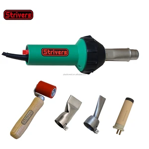 1600w Hot Air Plastic Welder For Pvc Tpo Vinyl With Accessories Heat Gun Torch 220v 50/60hz New Model CE/ROHS Certificated