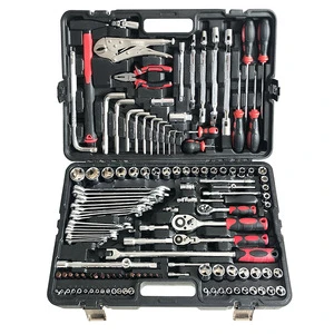 Factory Direct 129-Piece Carbon Steel Premium Quality Repair Kit Comprehensive Tool Set