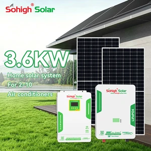 Easy Installation Complete Set Whole House Solar Kits 3KW 3.6KW 5KW 6KW 8KW 10KW 12KW 15KW 20KW 30KW Solar System