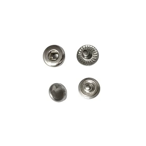 Manufacturer Small Spring Snap 6mm 7mm 8mm Buttons for Clothing and Leather Metal Press Stud Fasteners for Jacket Bag DIY