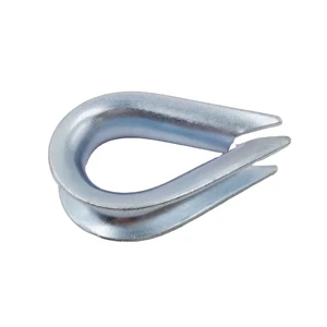 DIN6899 B Carbon Steel Wire Rope Thimbles