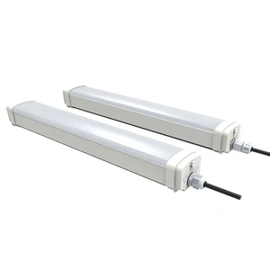 40W LED Tri-Proof Industrial Lamp Dimmable Anti-Fog IP65 IK08 Waterproof Anti-Impact Linear Design Adjustable Brightness 5-Year