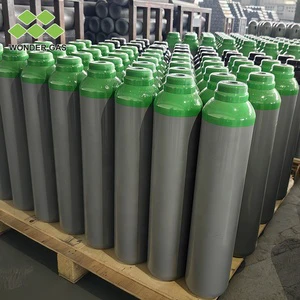 High Pressure 8L Welded MIG TIG Mixture Argon CO2 Gas Cylinder Bottle For Welding