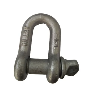 US Round Pin Anchor Steel Bow Mini Shackle D Shackles 10 Ton
