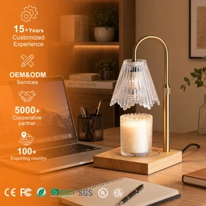 Household Cross-border American-style Timing Horizontal Bedside Lamp Solid Wood Construction Telescopic Dimmable Aroma Lamp