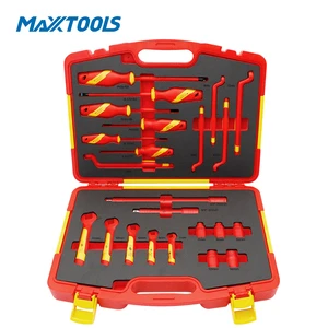 OEM 23PCS VDE 1000V Insulated Electrician Tool Set CR-V Professional Electrical Maintenance Hand Tool Kit