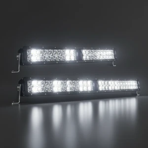 High Power LED Reflective Cup for Off Road Wrangler Bumper Durable Shock Resistant LED Work Light Bar