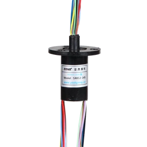 SR012-14S 14 Wires Rotary Joint Electric Conductive Capsule Slip Ring Connector
