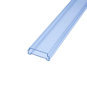 Anti-Static PVC Transparent Electronic Packaging Tube Automatic Packaging Antenna Thimble Connector Plastic Product