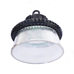 Outdoor Industrial Silver Oval Round Aluminum Transpsrent Reflector Industry Round Led Light
