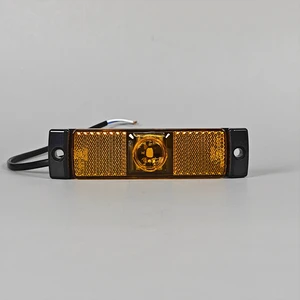 New 130*32mm Round Rectangle Front Side Rear End-outline LED Marker Lamp-K-Lite LT521