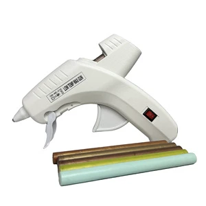 Hot Sale Heating Cordless Plastic Glue Gun with Envelope Sealing Function for DIY Handcrafts and Wax Seal Sticks