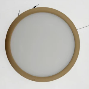 Dimmable LED Flush Mount Ceiling Light 7Inch 8inch 10W 12W 15W 5CCT in One Light Low Profile Light ETL 5-Year-Warranty RA80 Gold