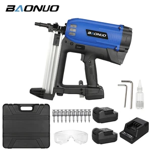 7.2V Cordless Electric Nail Gun and Staple Nailer Machine Industrial & DIY Grade with Battery for Wood Air Nail Gun