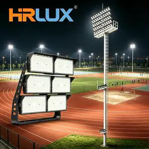 Professional Manufacturer OEM 750W IP66 Anti-Glare LED Stadium Flood Light Track and Field Athletics Ground Lighting