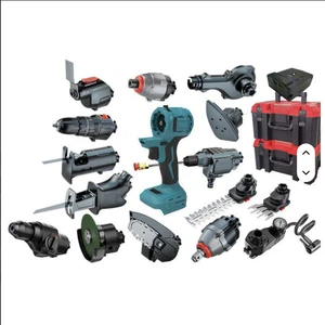 16-in-1 Brushless Cordless Tool Set 21V Electric Impact Drill Kit OEM for DIY Construction Home Repair Work