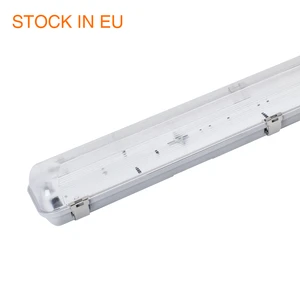 INSTOCK IP65 IK08 Waterproof Explosion Proof Fluorescent Led Garage Tri-proof Light Fixture