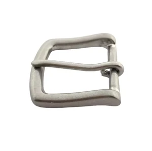 High Quality Wholesale Simple Fashionable Policy Buckle Single Needle Buckle Metal Double Pin Belt Buckle