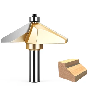 Tideway Woodworking Router Bit Horse Nose Bit Trimming Cutter Flush Trim Bit With Bearing