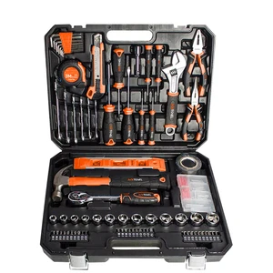 Professional 234pcs Multi-Functional Tool Set Hot Sale Pocket Knife Pliers Measuring Tape Rachet Wrench Customized OEM Support