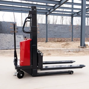 Lithium-Powered 1-3t 3-9m Light Duty Electric Stacker With Smooth Lifting Small Warehouse Woerkai CPDS15 18 Months Warranty