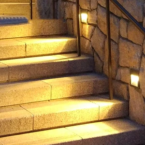 LED IP65 Rated Modern Aluminum Stair Lighting Controller System Outdoor Wall Lamps for Step by Step Illumination