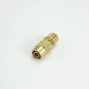 Tracheal Joint Rotating Connector 360 Degree Brass Zinc Plated Spring Guard Ball Type Excavator Quick Coupler Hitch 5x8-1/4PT
