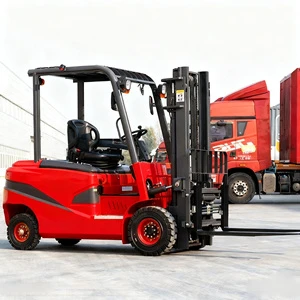 Free Shipping Mini Electric Forklift Free Shipping Products Battery-Indoor/Outdoor Use Forklift 1.5Ton2.5Ton3Ton4Ton Low Price