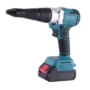 21V Brushless Lithium Electric Stainless Steel Rivet Gun Fully Automatic Charging Nail Gun Industrial DIY 3-Year Warranty