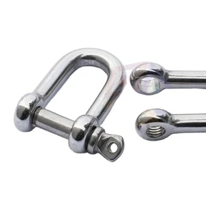 Shackle Stainless Steel 304 Dee Shackle Eye Swivel Snap Shackle