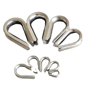 Wire Rope Thimbles Customized Surface Galvanized Electric Galvanized Type Overhead Line a Wire Rope Thimble