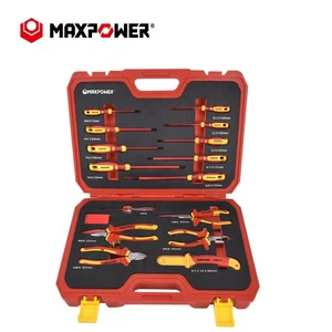 Maxpower 15Piece 1000 Volt Rated Insulated Tool Set VDE with Pliers
