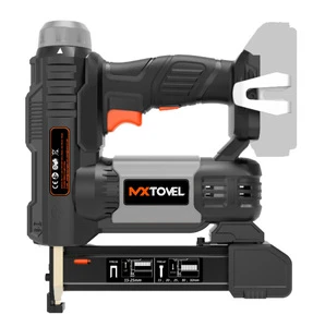 Wholesale 20V Lithium Battery-Powered DIY Cordless Portable Durable Multifunction Heavy Duty Staple & Nail Gun