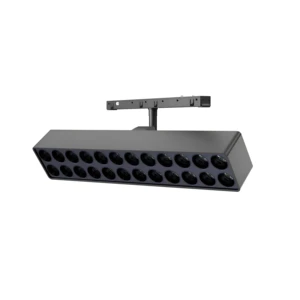 Foldable Direction Adjustment 11mm 24W Double-row Grille Folding Light Large-Area Fill Light for Offices & Exhibition Halls