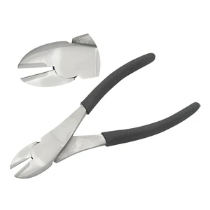 Diagonal Cutter TC Jaws Stainless Steel 200mm Matt Foam Handles Jewelry Making DIY Crafts Heavy Duty Crimping Fishing Wire