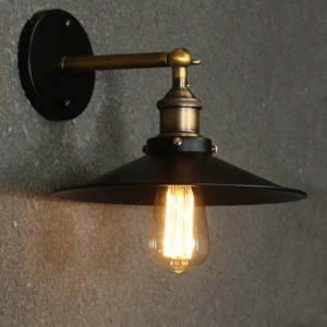 American retro industrial style Edison bar coffee shop wall lamps corridor balcony sensor door header
